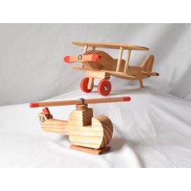 Helicopter Wooden