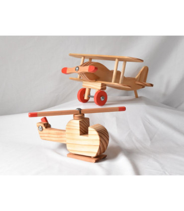Helicopter Wooden