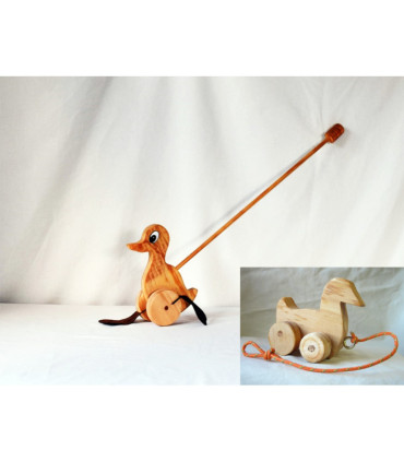Push Duck Wooden