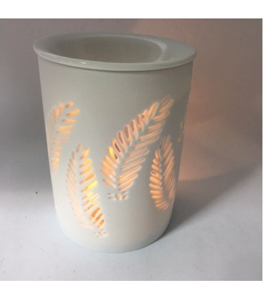 Oil burner, White, Fern