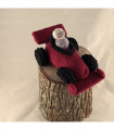 Knitted/Crochet Racing Car