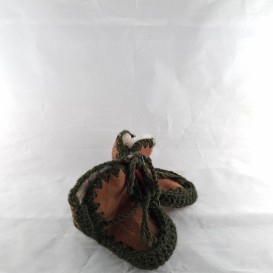 Sheepskin Slippers, 14cm