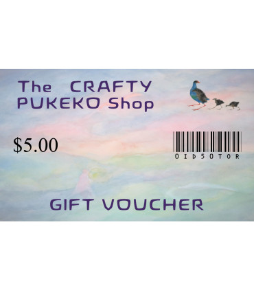 Crafty Pukeko Gift Voucher-5