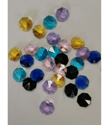 Crystal Octagon, assorted colours