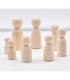Peg Doll Wooden Small