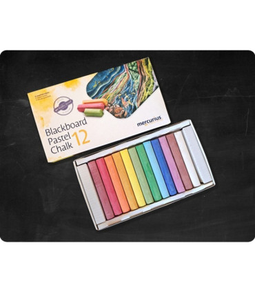 Blackboard pastel 12 units