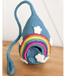 Felt Fairy Home | Rainbow Pod