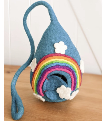 Felt Fairy Home | Rainbow Pod