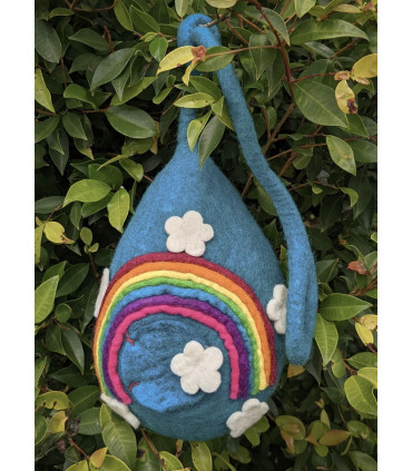 Felt Fairy Home | Rainbow Pod